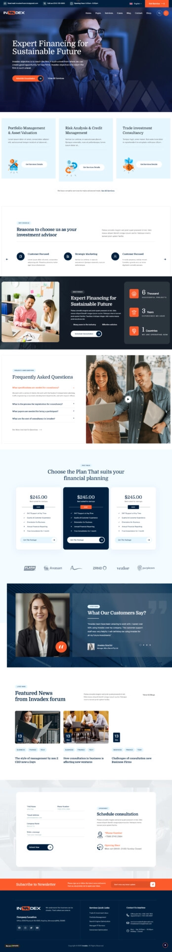 Business Consultancy Website