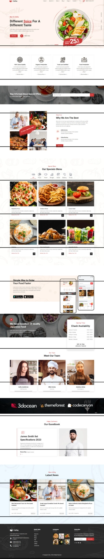 Restaurant Website