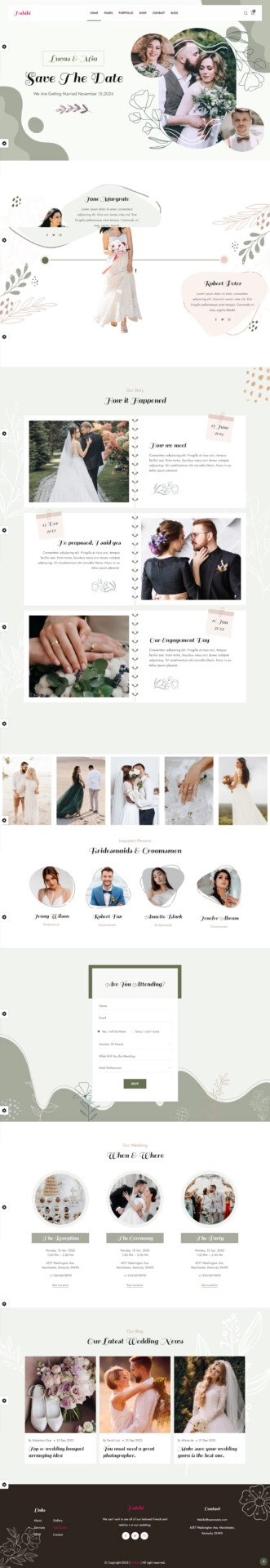 Wedding Planner Website