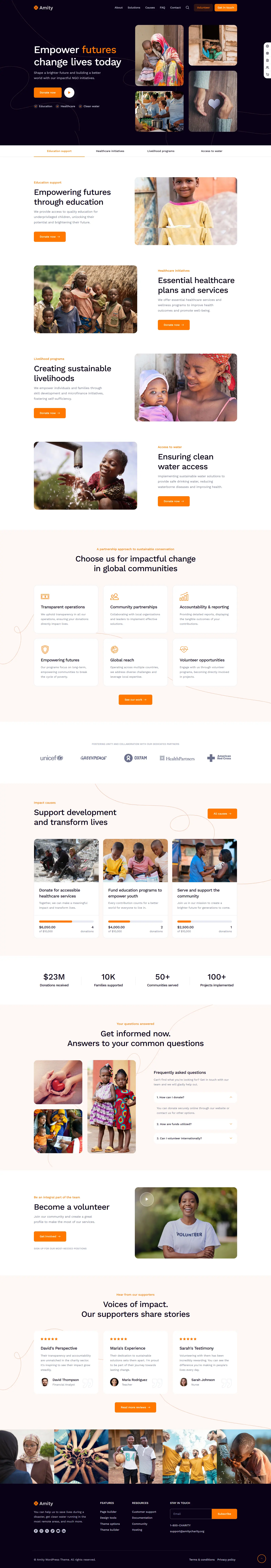 Volunteering Platform Website - The Custom Websites